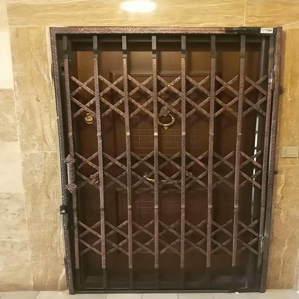 فروش درب آکاردئونی ضد سرقت پروفیل سنگین در استان گیلان