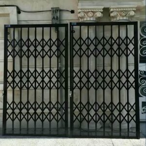 درب آکاردئونی ضد سرقت در ساوه