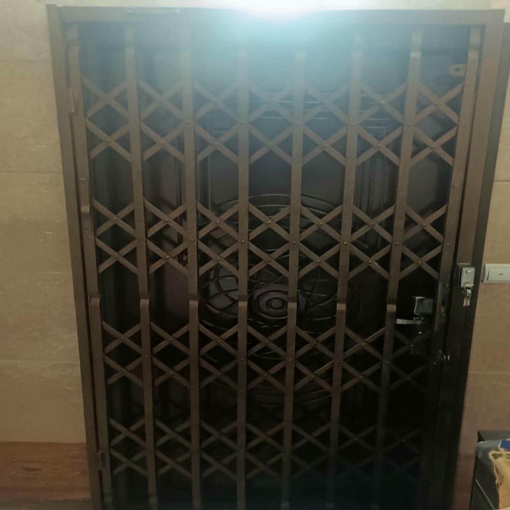 قیمت درب آکاردئونی ضد سرقت سه گل در محمدشهر