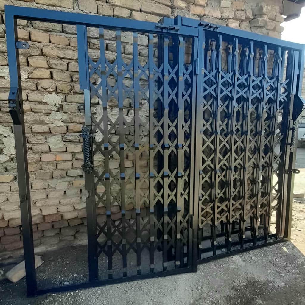 فروش درب آکاردئونی ضد سرقت تمام گل در استان خوزستان