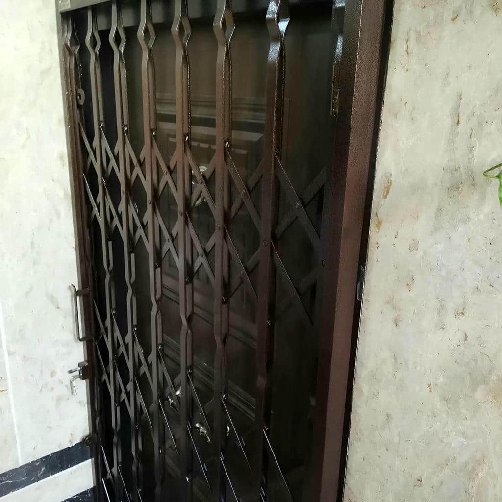قیمت درب آکاردئونی ضد سرقت قفل ضدبرش در ساری