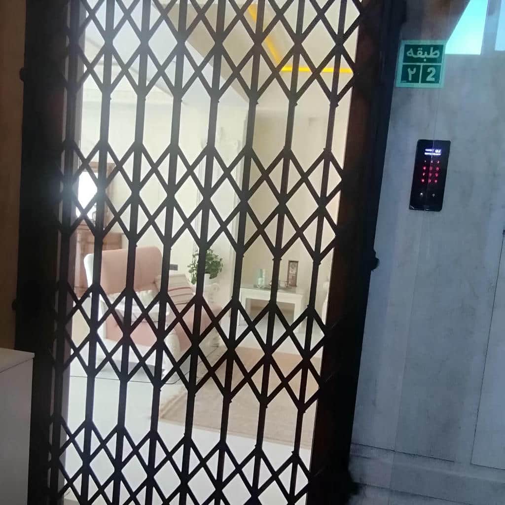قیمت درب آکاردئونی ضد سرقت سه گل در کرج