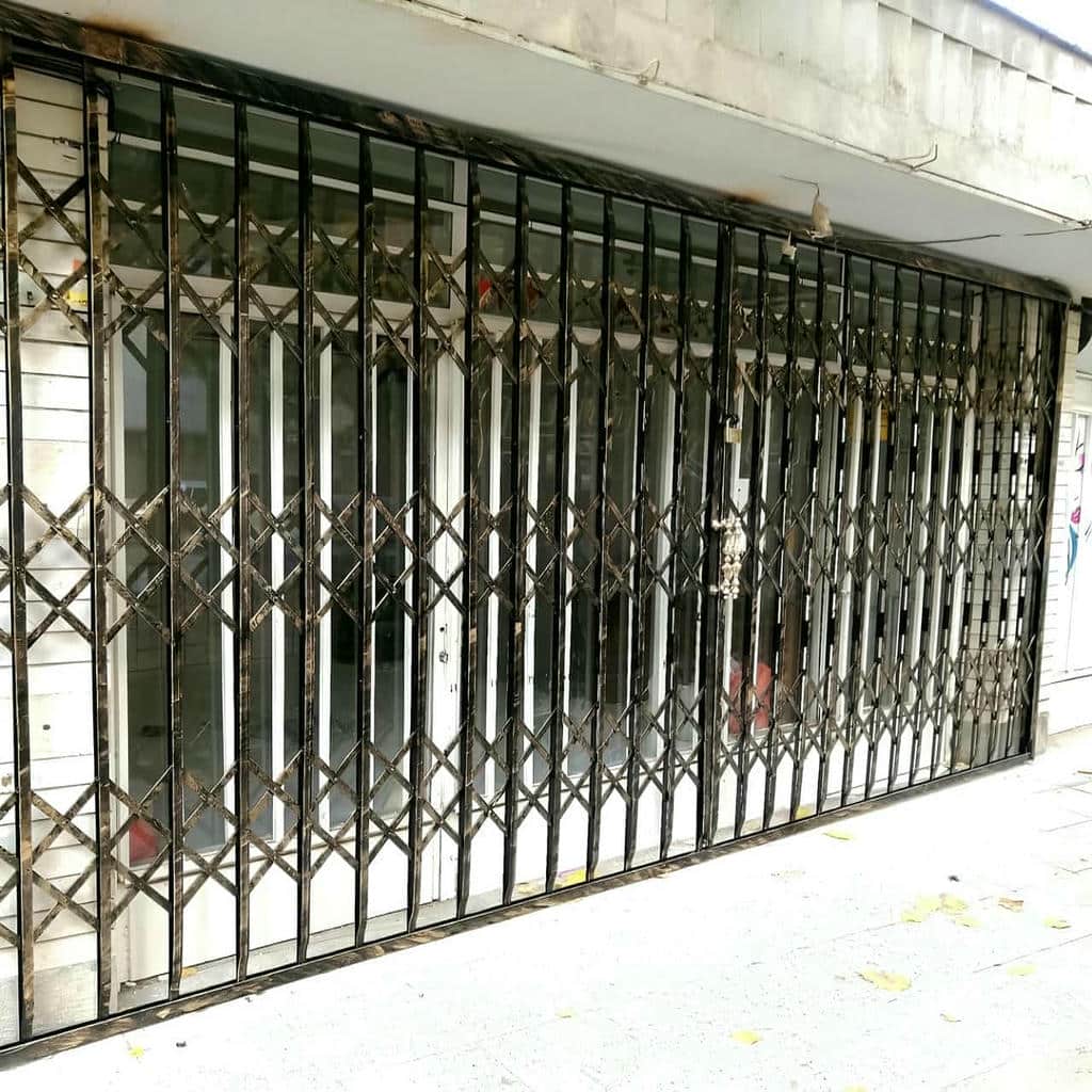 درب آکاردئونی ضد سرقت در تبریز