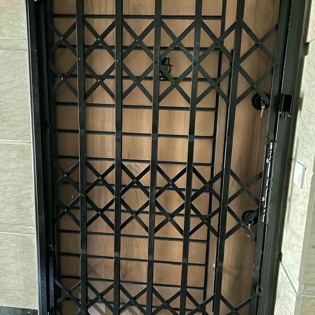 قیمت درب آکاردئونی ضد سرقت قفل ضدبرش در نیشابور