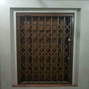 درب آکاردئونی ضد سرقت در ملارد