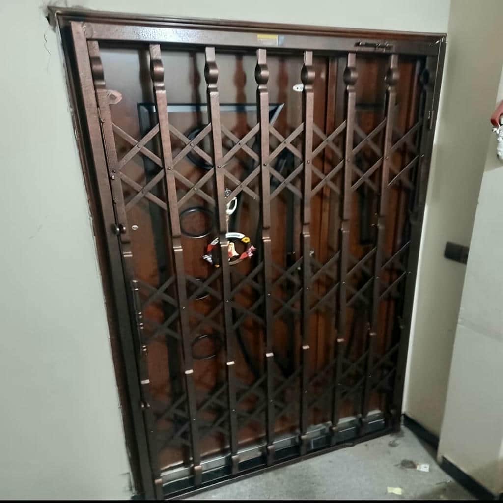 قیمت درب آکاردئونی ضد سرقت پروفیل سنگین مهرشهر کرج
