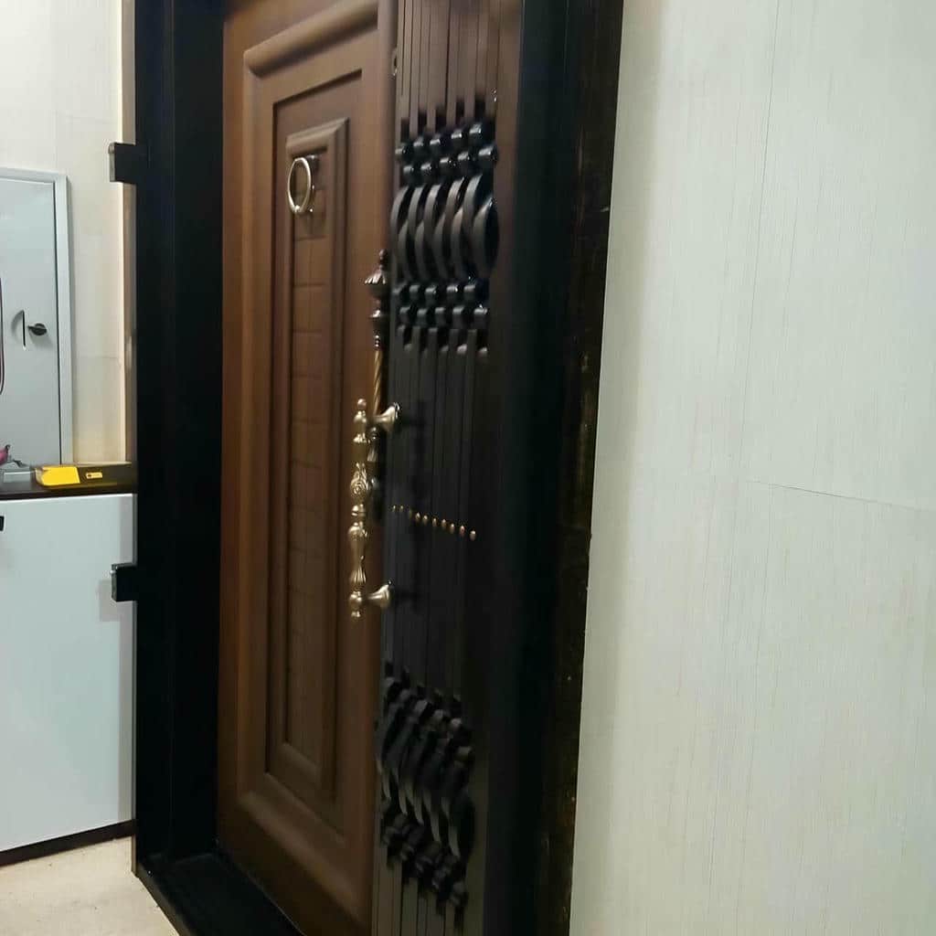 درب آکاردئونی ضد سرقت در نوشهر