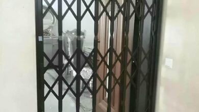 درب آکاردئونی ضد سرقت عظیمیه کرج