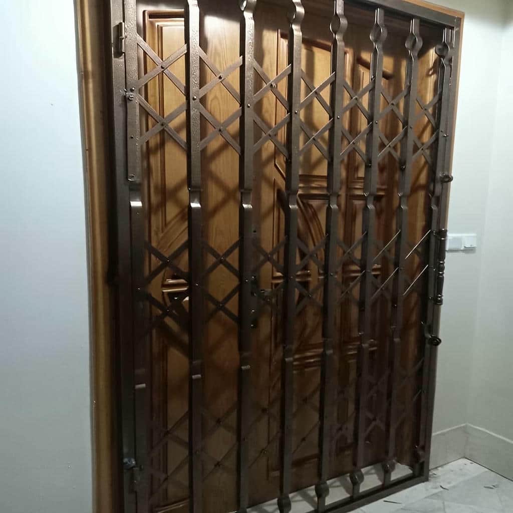 قیمت درب آکاردئونی ضد سرقت قفل ضدبرش در تهران