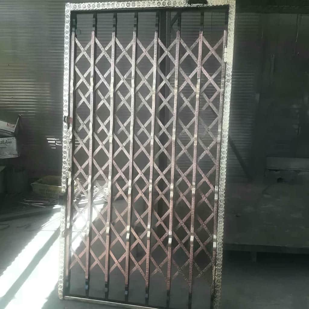قیمت درب آکاردئونی ضد سرقت قفل ضدبرش در کرج