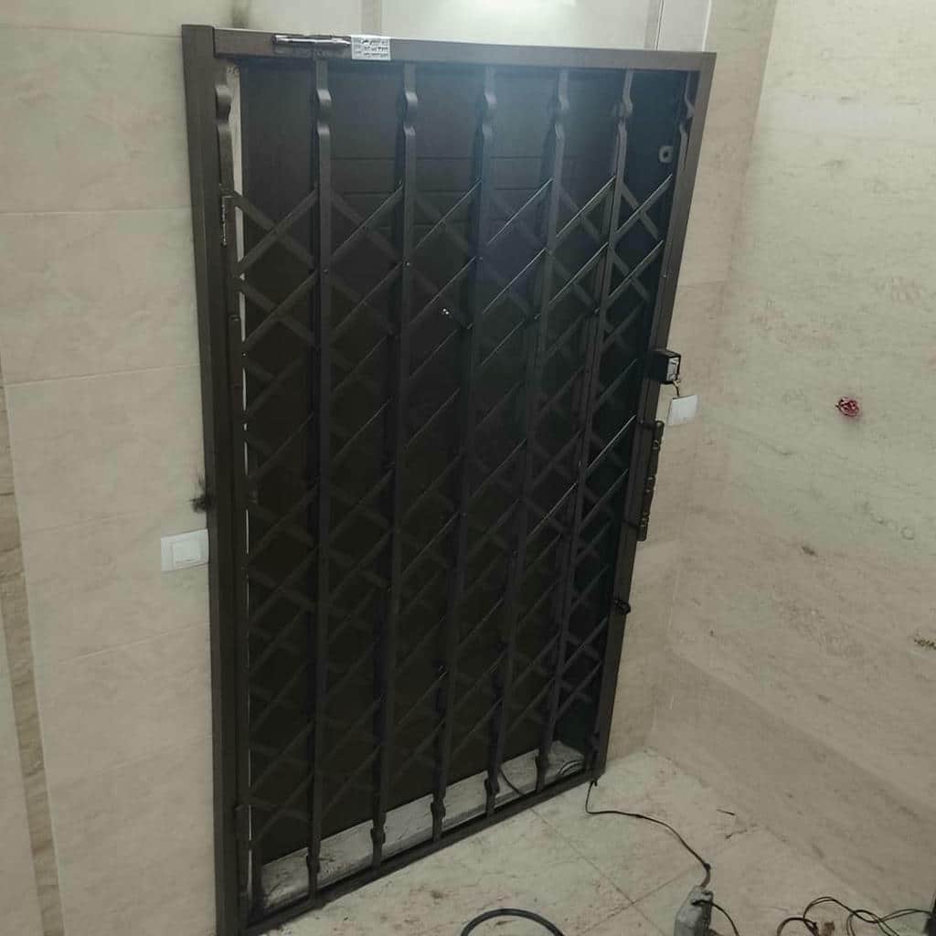 فروش درب آکاردئونی ضد سرقت تمام گل در محمدشهر