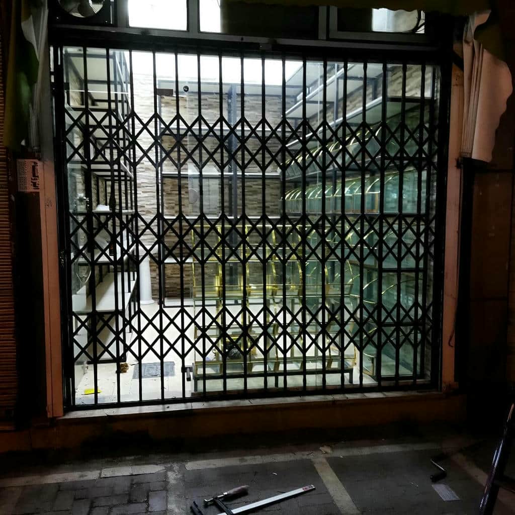 خرید درب آکاردئونی ضد سرقت دوگل در کیش