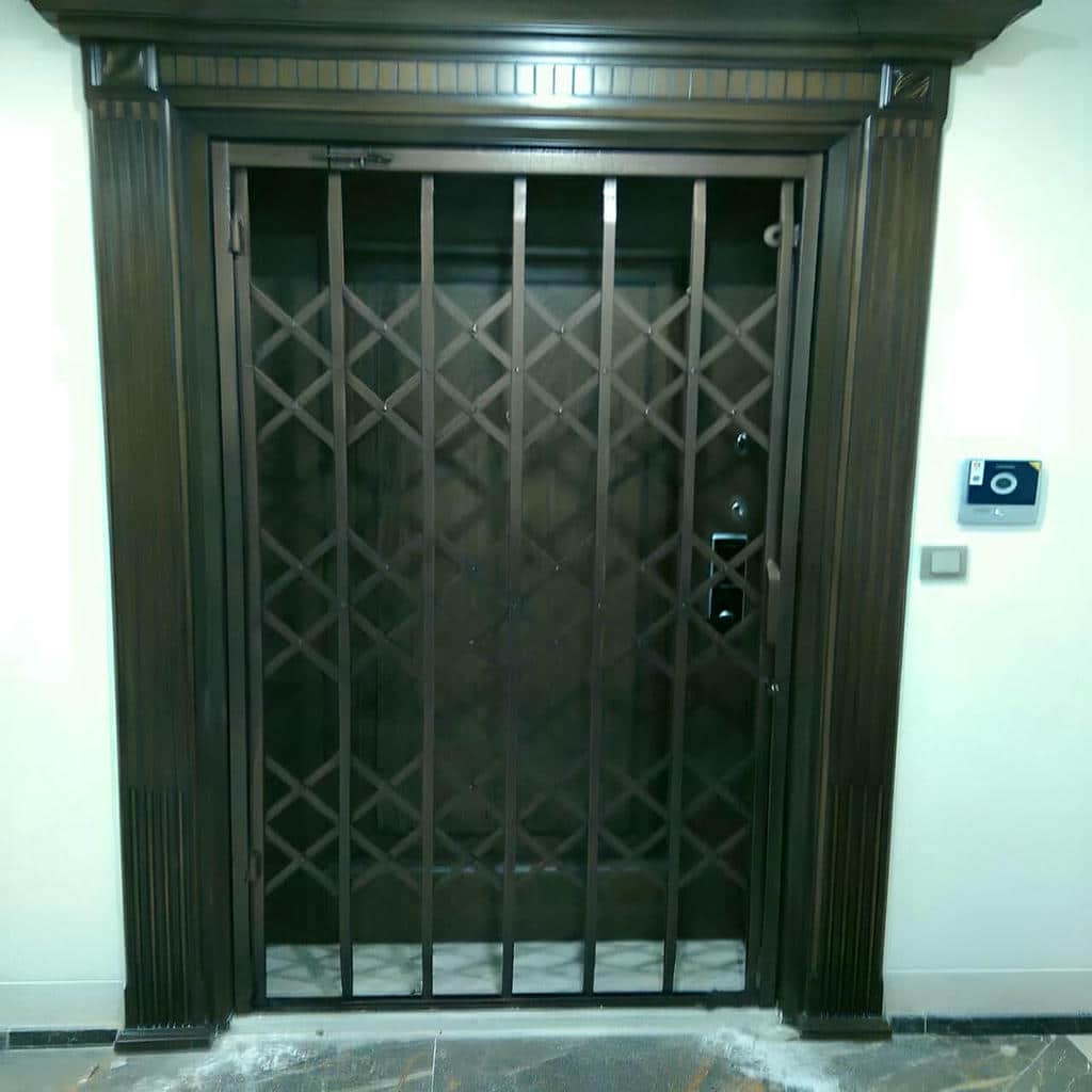 خرید درب آکاردئونی ضد سرقت سه گل در استان گیلان