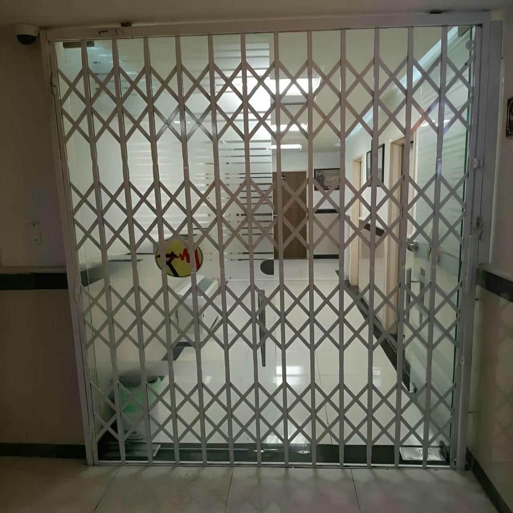 قیمت درب آکاردئونی ضد سرقت سه‌گل در استان خوزستان