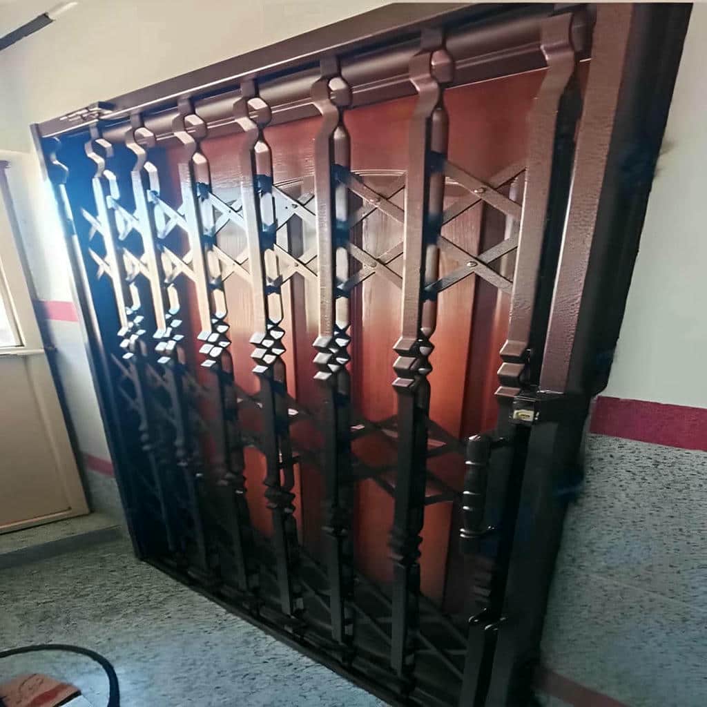 کارخانه درب آکاردئونی ضد سرقت پروفیل سنگین در بومهن