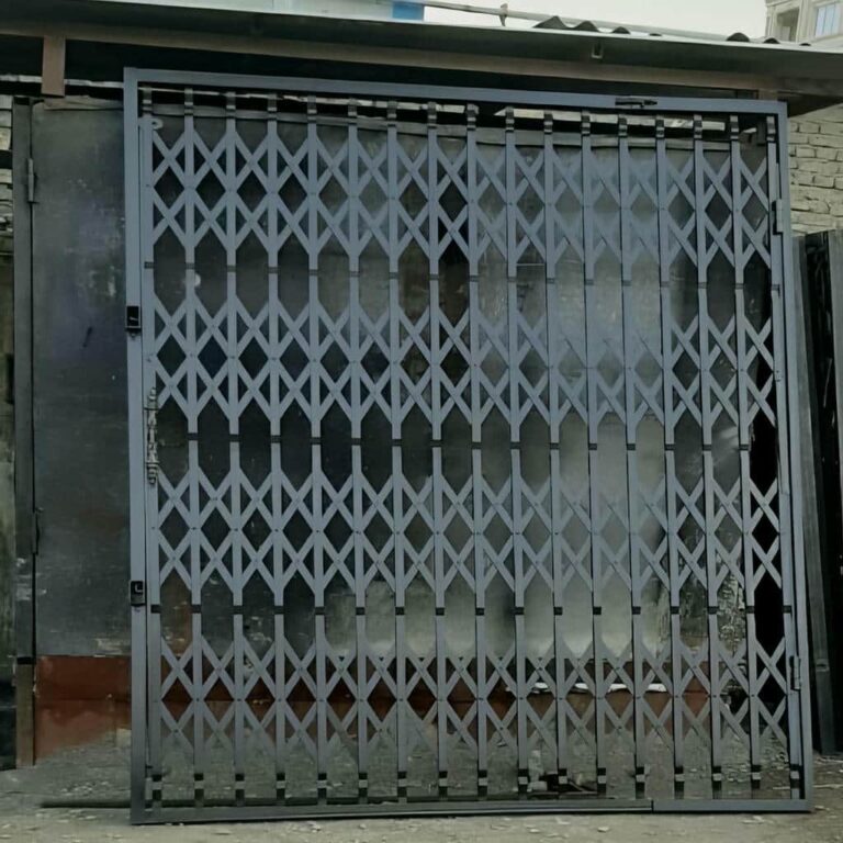 درب آکاردئونی ضد سرقت در آبادان