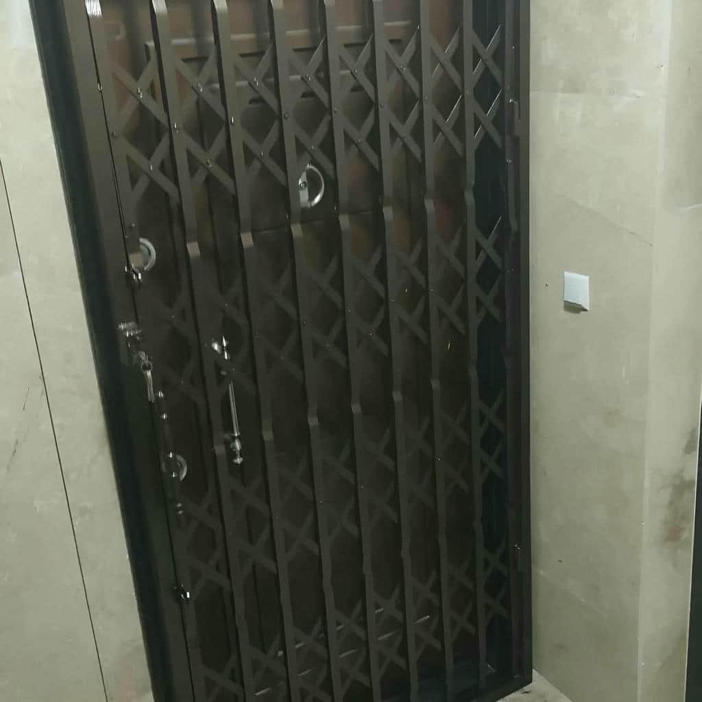 کارخانه درب آکاردئونی ضد سرقت پروفیل سنگین در فشم