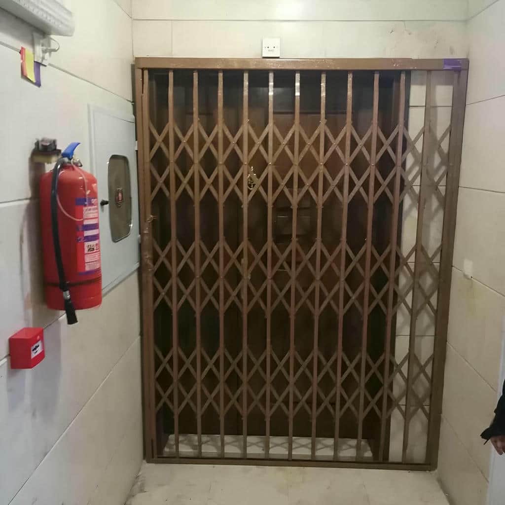 خرید درب آکاردئونی ضد سرقت سه گل در کرمان