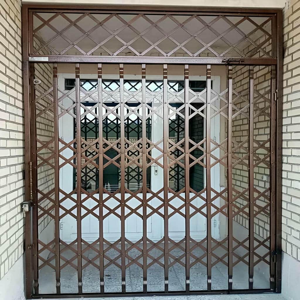 خرید درب آکاردئونی ضد سرقت قفل ضدبرش در کرمان