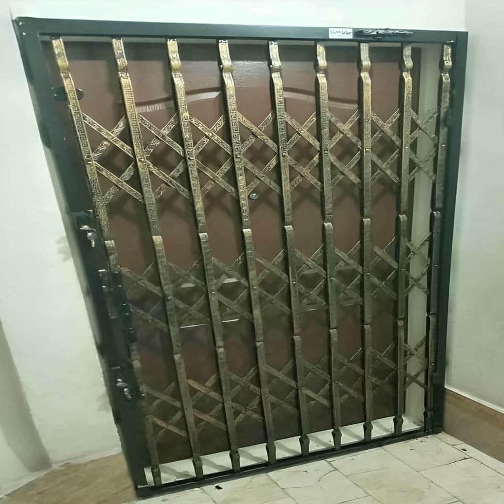 قیمت درب آکاردئونی ضد سرقت قفل ضدبرش در قائمشهر