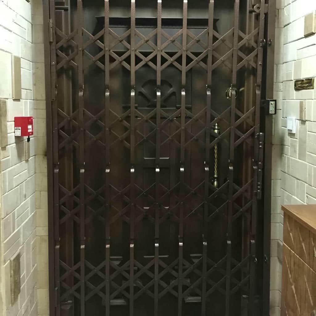 خرید درب آکاردئونی ضد سرقت قفل ضدبرش در قشم