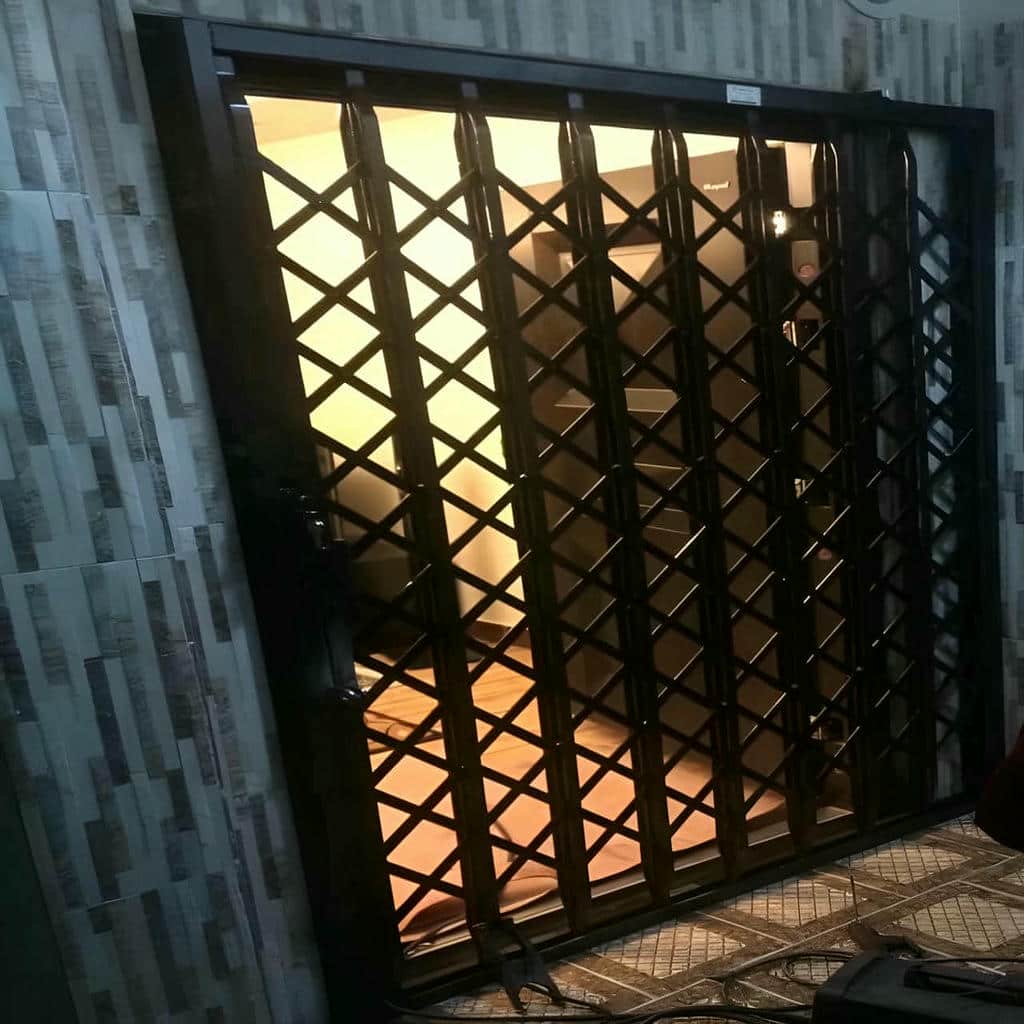 فروش درب آکاردئونی ضد سرقت تمام گل در پردیس