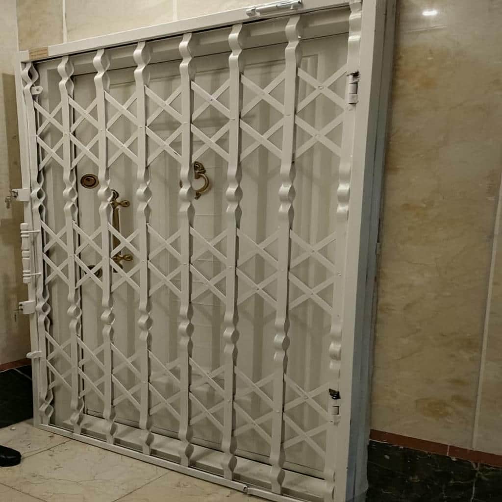 خرید درب آکاردئونی ضد سرقت دوگل در گرگان