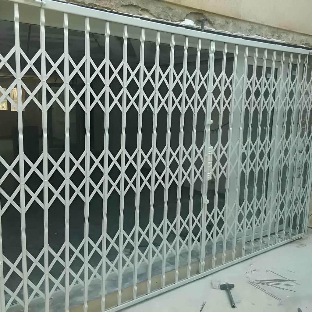 قیمت درب آکاردئونی ضد سرقت چهار گل در کرمان