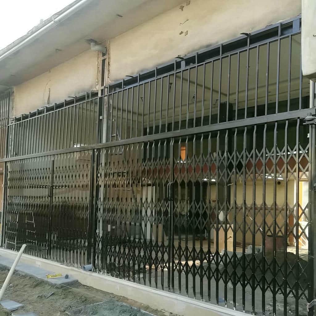 درب آکاردئونی ضد سرقت در اردبیل