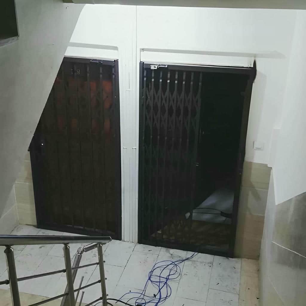 قیمت درب آکاردئونی ضد سرقت سه گل در سنندج