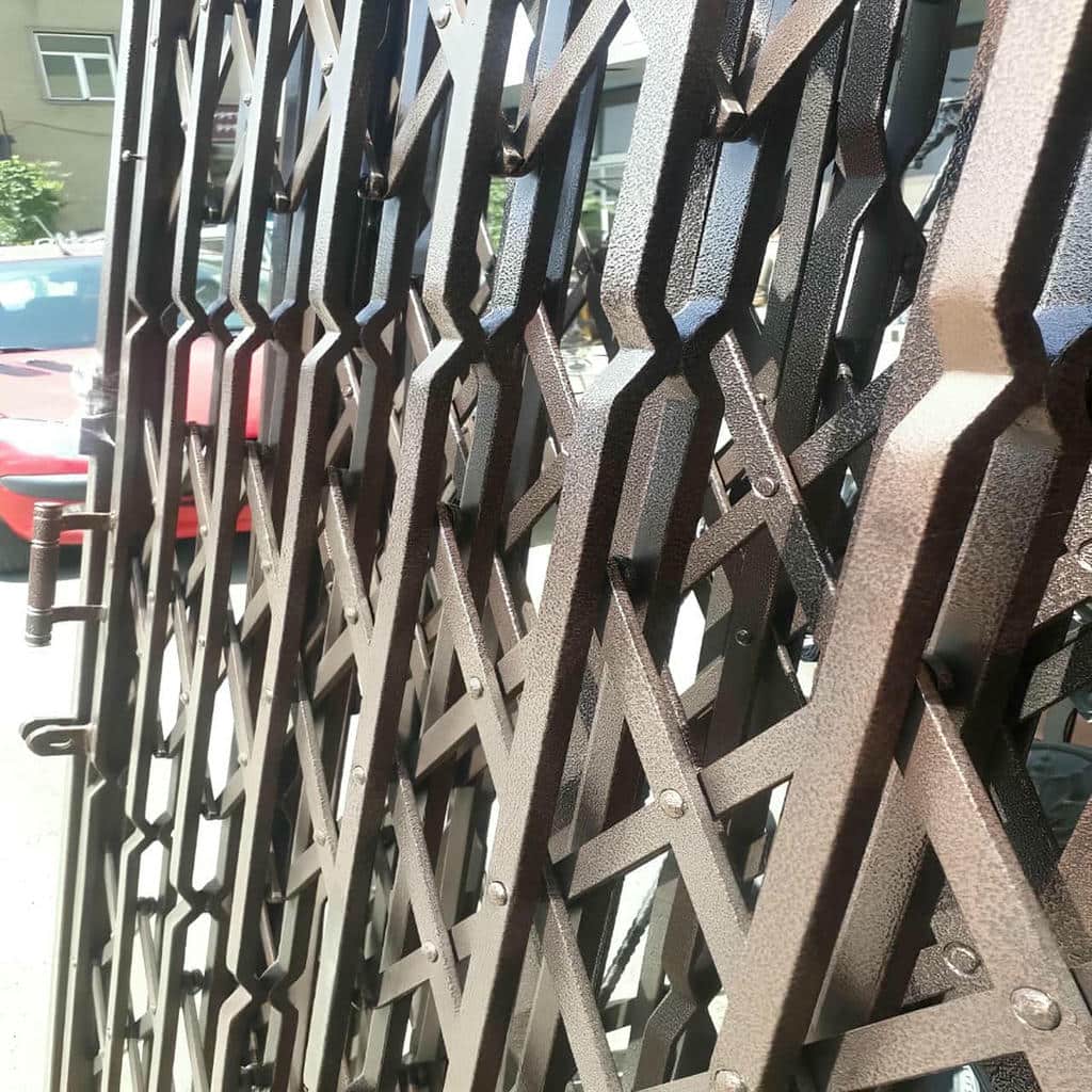 قیمت درب آکاردئونی ضد سرقت سه گل در اندیشه