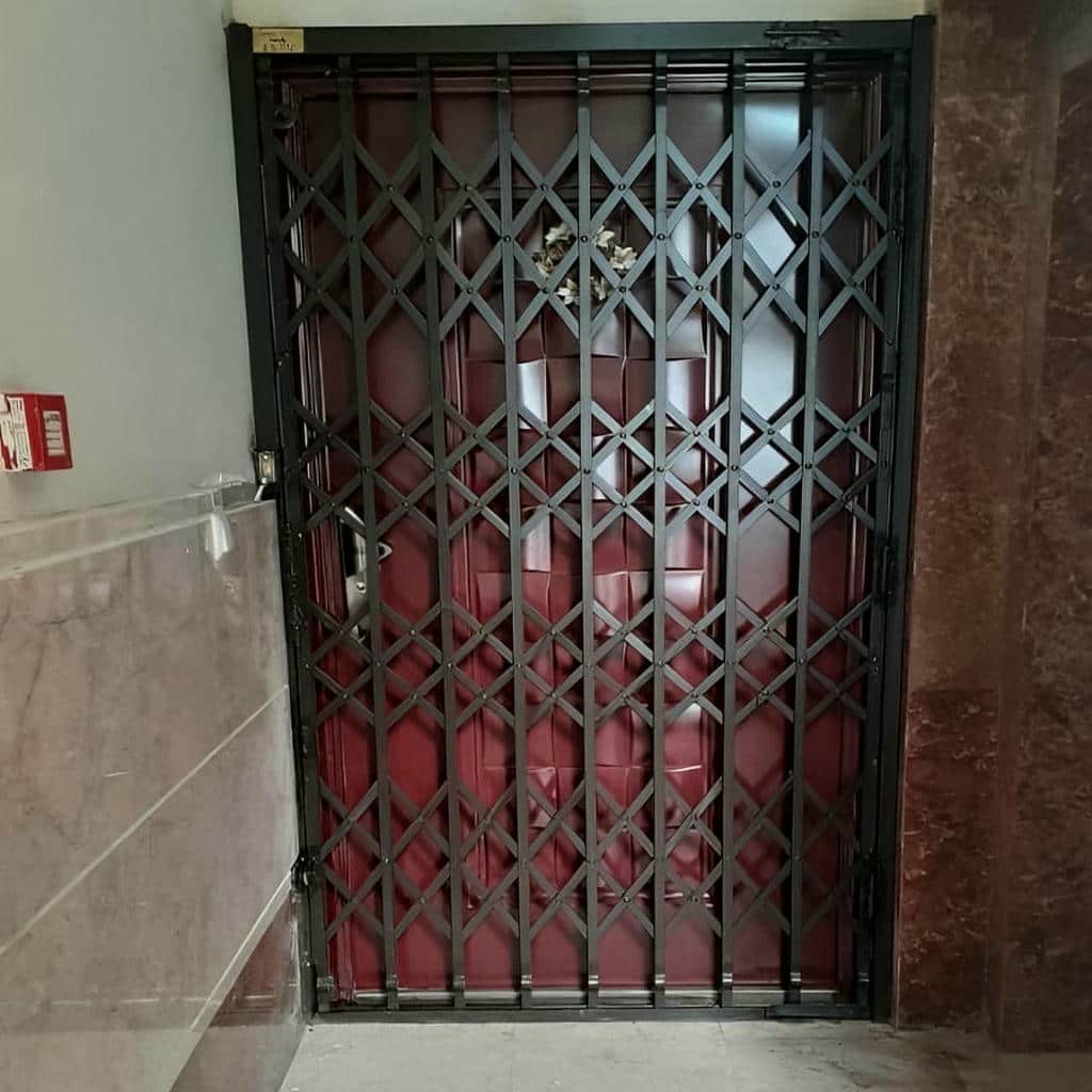 قیمت درب آکاردئونی ضد سرقت سه گل در اراک