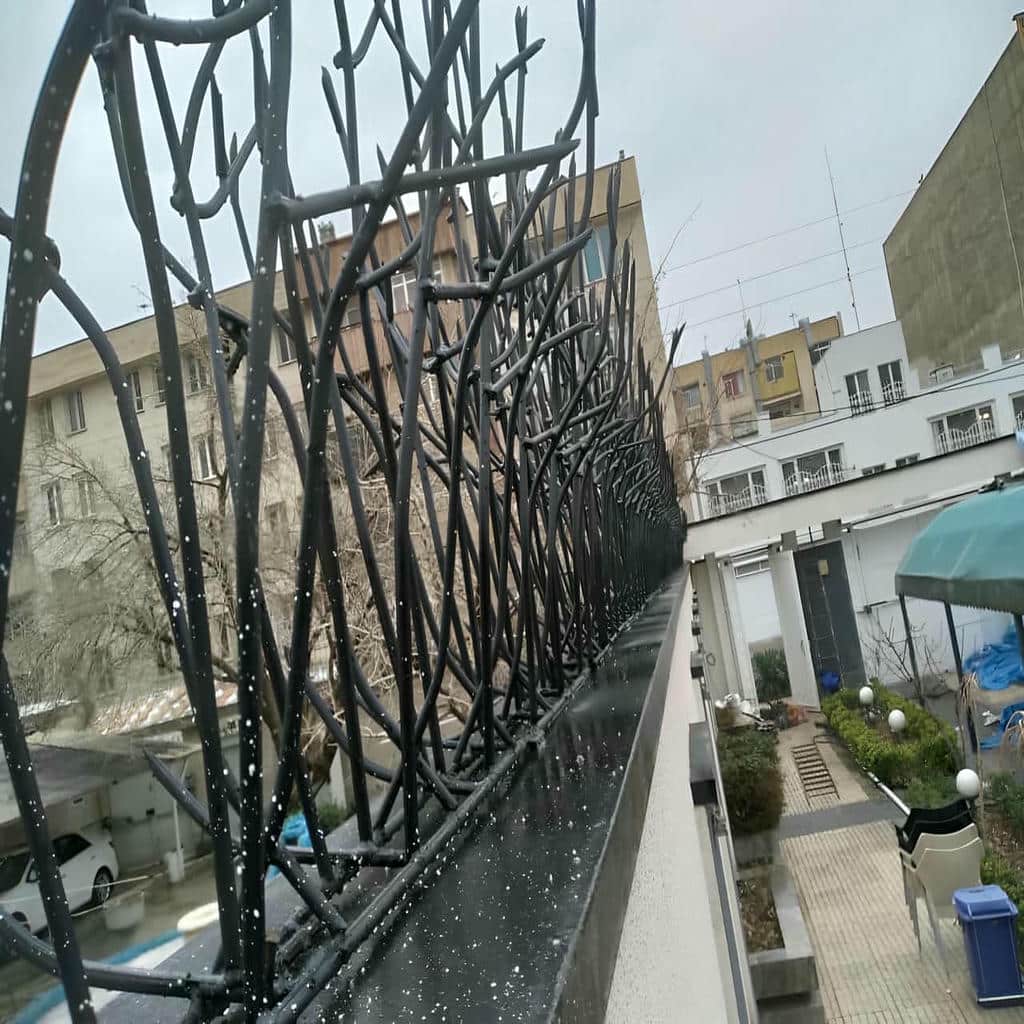 نصب حفاظ شاخ گوزنی رنگ کوره ای در بندرعباس