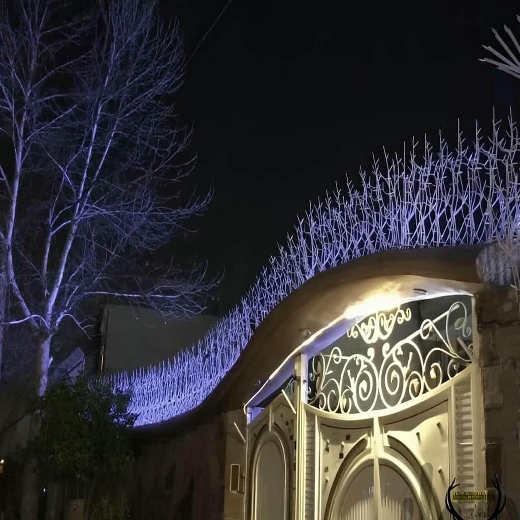 نصب حفاظ شاخ گوزنی میلگرد استاندارد در گرگان