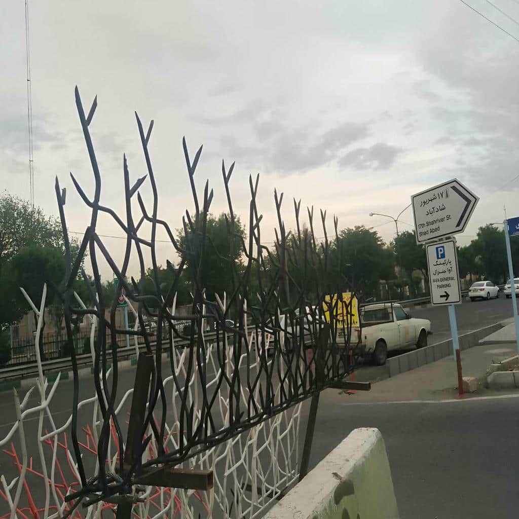 حفاظ شاخ گوزنی در ساوه