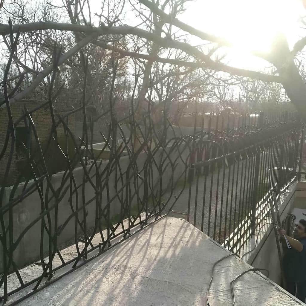 نصب حفاظ شاخ گوزنی ضدزنگ در استان گیلان