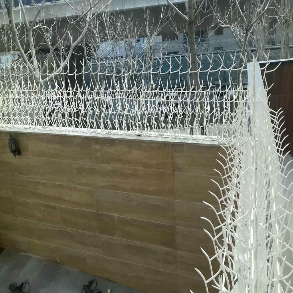 نصب حفاظ شاخ گوزنی میلگرد استاندارد در ساوه