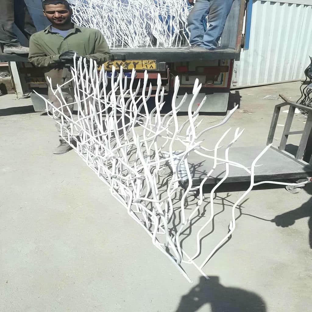 کارخانه حفاظ شاخ گوزنی جوشکاری صنعتی در قشم