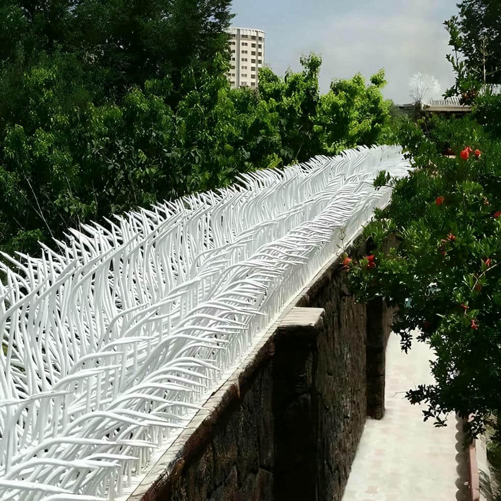 نصب حفاظ شاخ گوزنی رنگ کوره ای در عظیمیه کرج