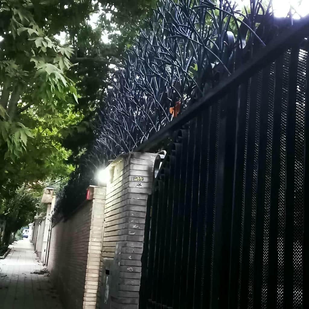 نصب حفاظ شاخ گوزنی رنگ کوره ای در استان گلستان