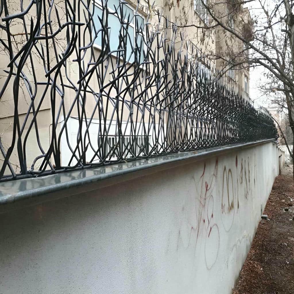 نصب حفاظ شاخ گوزنی رنگ کوره ای در پردیس