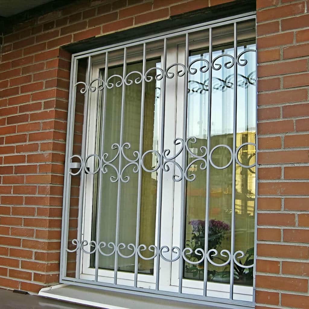 نصب حفاظ پنجره هندسی مدرن در محمدشهر