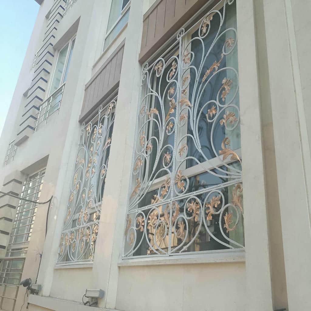 خرید حفاظ پنجره رنگ الکترواستاتیک در بجنورد