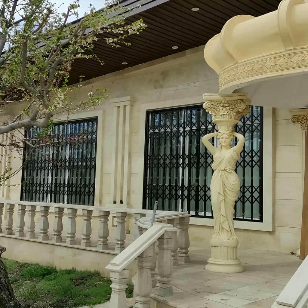 نصب حفاظ پنجره مدرن هندسی در نسیم شهر