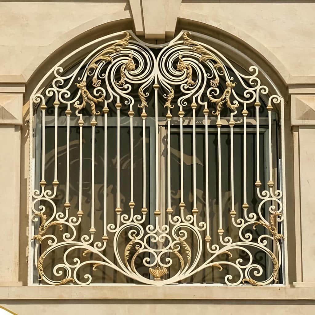 خرید حفاظ پنجره فرفورژه کلاسیک در مشهد