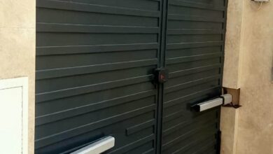 جک درب پارکینگ در بندر لنگه