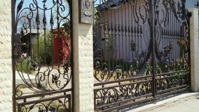 درب حیاط فرفورژه در استان خوزستان