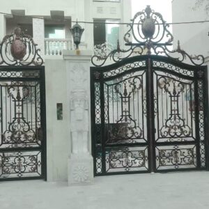 درب حیاط فرفورژه در اهواز