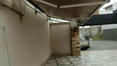 سایبان برقی در قم