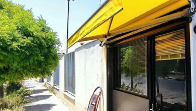 سایبان برقی در سقز